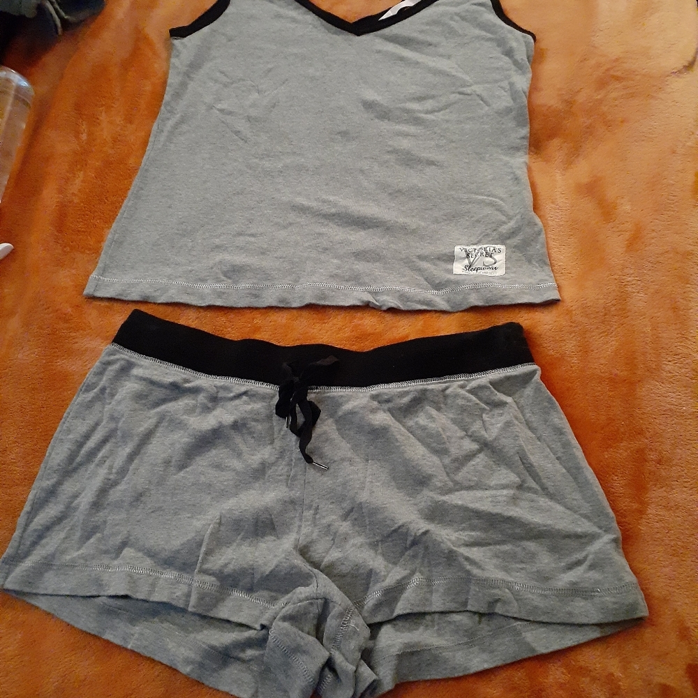 Victoria Secrets Tank top and shorts sleep set
